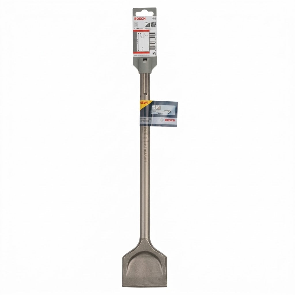 Bosch SDS-Max Hammer Drill Bit Spade Chisel/Self-Sharpening (Long Life) 400 X 80mm