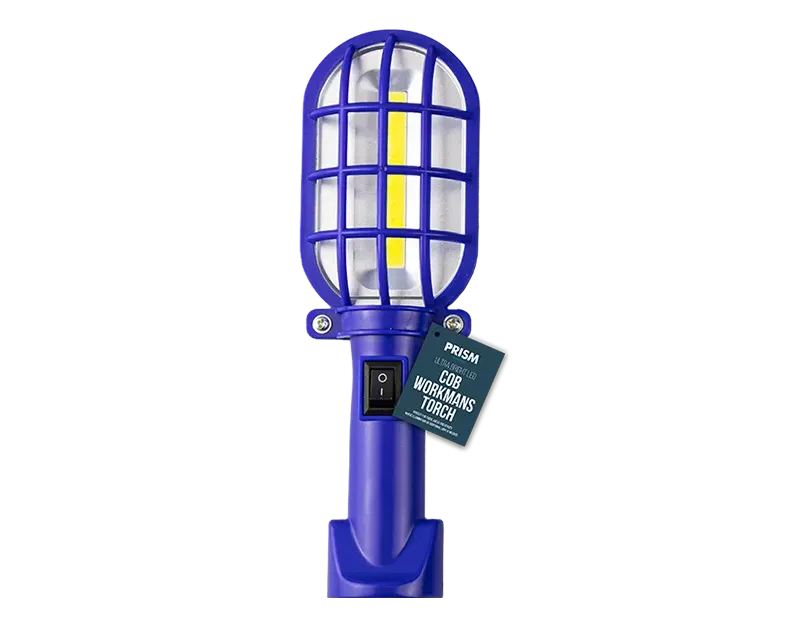 LED COB Workmans Torch Work Light Ultra Bright Hands Free Magnet Hook Inspection