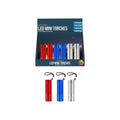 LED Mini Torch Display Box Portable Ultra Bright Pocket Flashlights Battery Powered