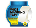 Wide Masking Tape 20m x 47mm Decorating Painting Clean Edge Easy Tear Crepe Paper