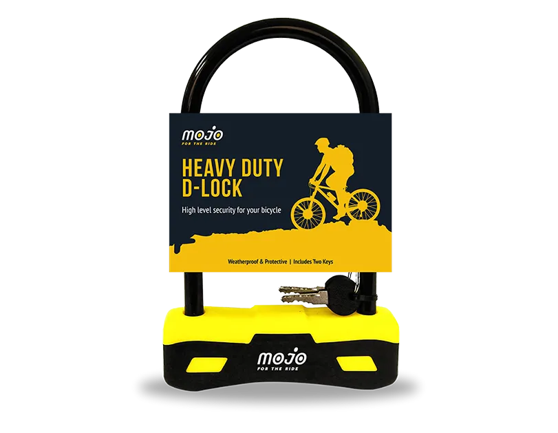 Heavy Duty Bike D Lock Bicycle Security U Lock Steel Shackle Cycle Gate Shed Lock