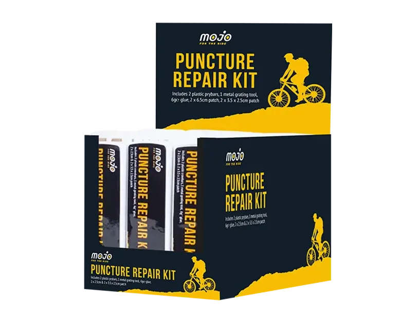 8 x Bicycle Puncture Repair Kit Wholesale Counter Display Unit Bike Tyre Patch