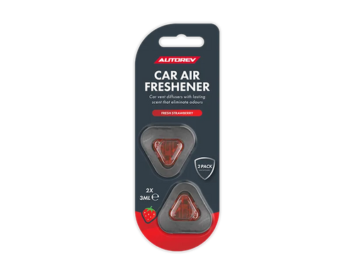2 Pack Car Air Freshener Vent Clip Diffuser Odour Eliminator Long Lasting Scent