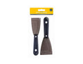 2x Paint Scraper Set Heavy Duty Steel Metal Blade DIY Decorating Easy Grip Handle