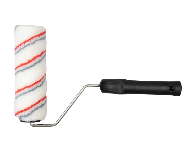 9" Paint Roller with Fleece Cover & Plastic Handle - Smooth Finish