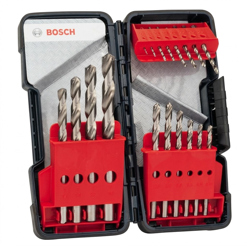Bosch 18PC Metal Drill Bit Set HSS-G Robust Line