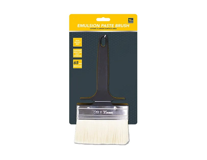 Professional 120mm Wallpaper Paste Brush Synthetic Bristles Large Surface Area