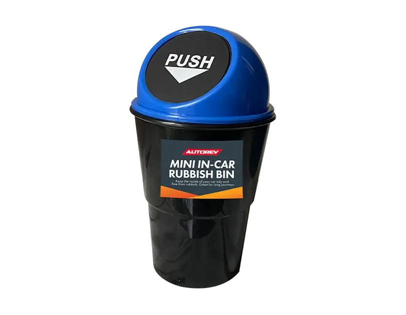 1 x Car Mini Trash Bin Cup Holder Garbage Can Auto Small Waste Basket