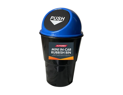 1 x Car Mini Trash Bin Cup Holder Garbage Can Auto Small Waste Basket