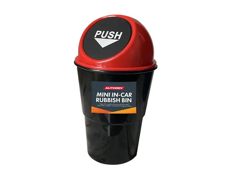 1 x Car Mini Trash Bin Cup Holder Garbage Can Auto Small Waste Basket