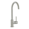 Iflo Arras Monobloc Swan Neck Kitchen Mixer Tap Brushed Nickel