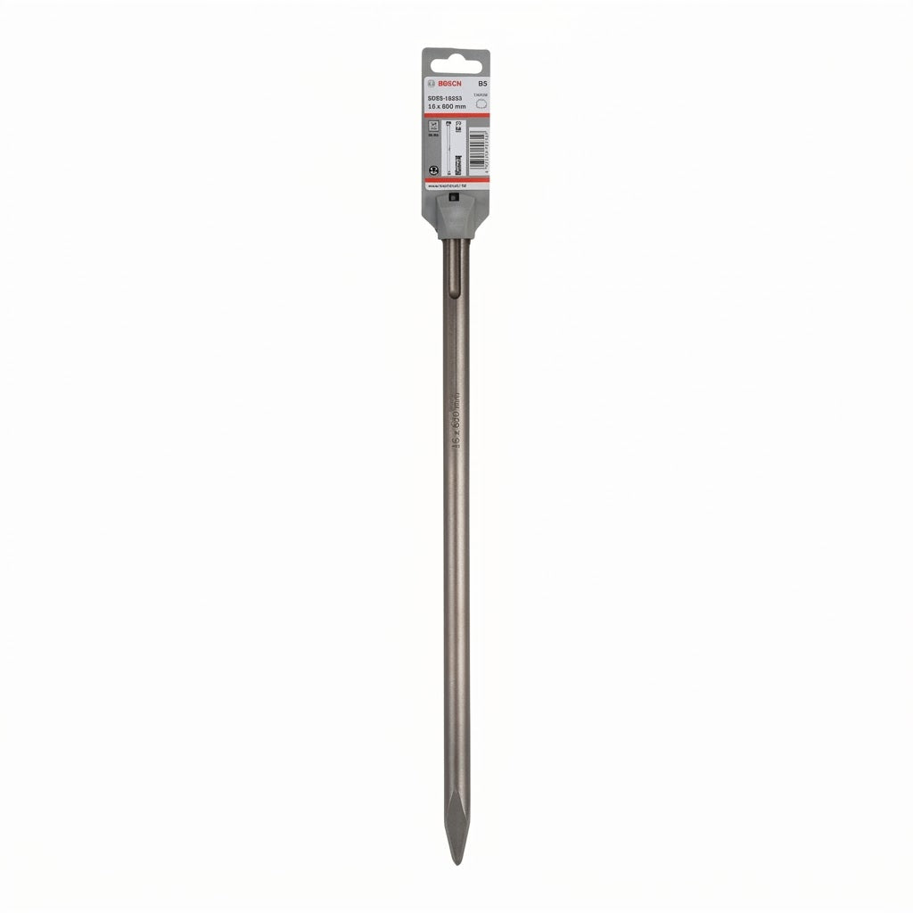 Robert Bosch SDS-Max Hammer Drill Bit Pointed Chisel 600Mm