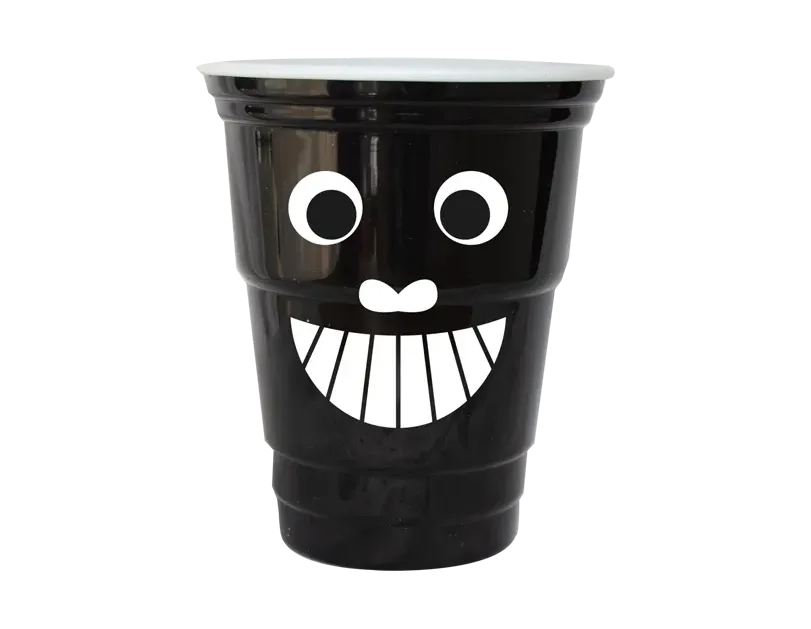 Halloween Plastic Cup Googly Eyes Sturdy Drink Tumbler Party Tableware Kids Mug