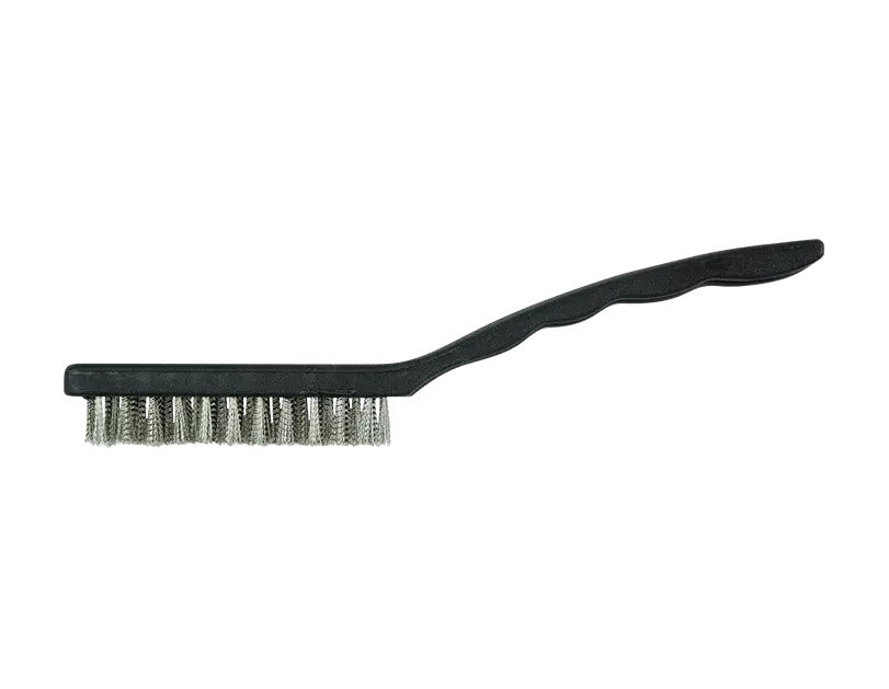 3 Pc Wire Brushes Set Nylon Steel Brass Bristles Rust Paint Removal Cleaning