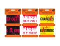 Halloween Fright Tape 2 Pack Caution Barrier Keep Out Zombie Party Decoration 3m