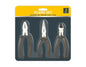 3 Pack 150mm Pliers Set Combination Long Nose Side Cutter Heavy Duty Hand Tools